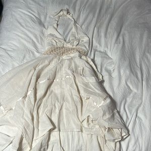 Tan dress